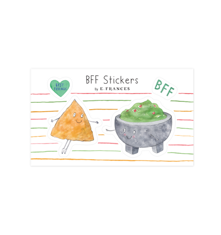 BFF Chip and Guac Sticker