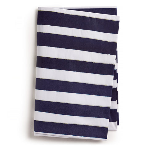 Navy Stripe Tissue Paper
