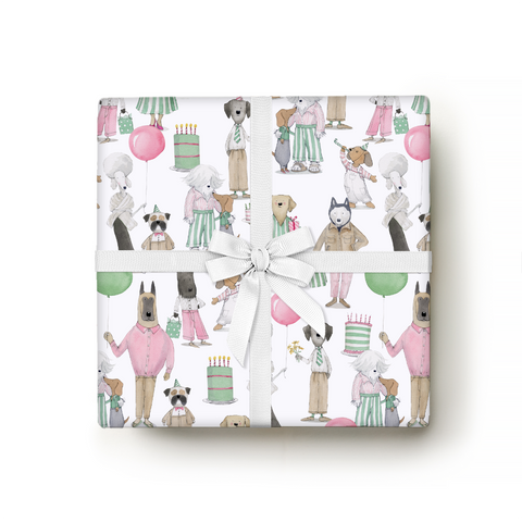 Dog Party Gift Wrap