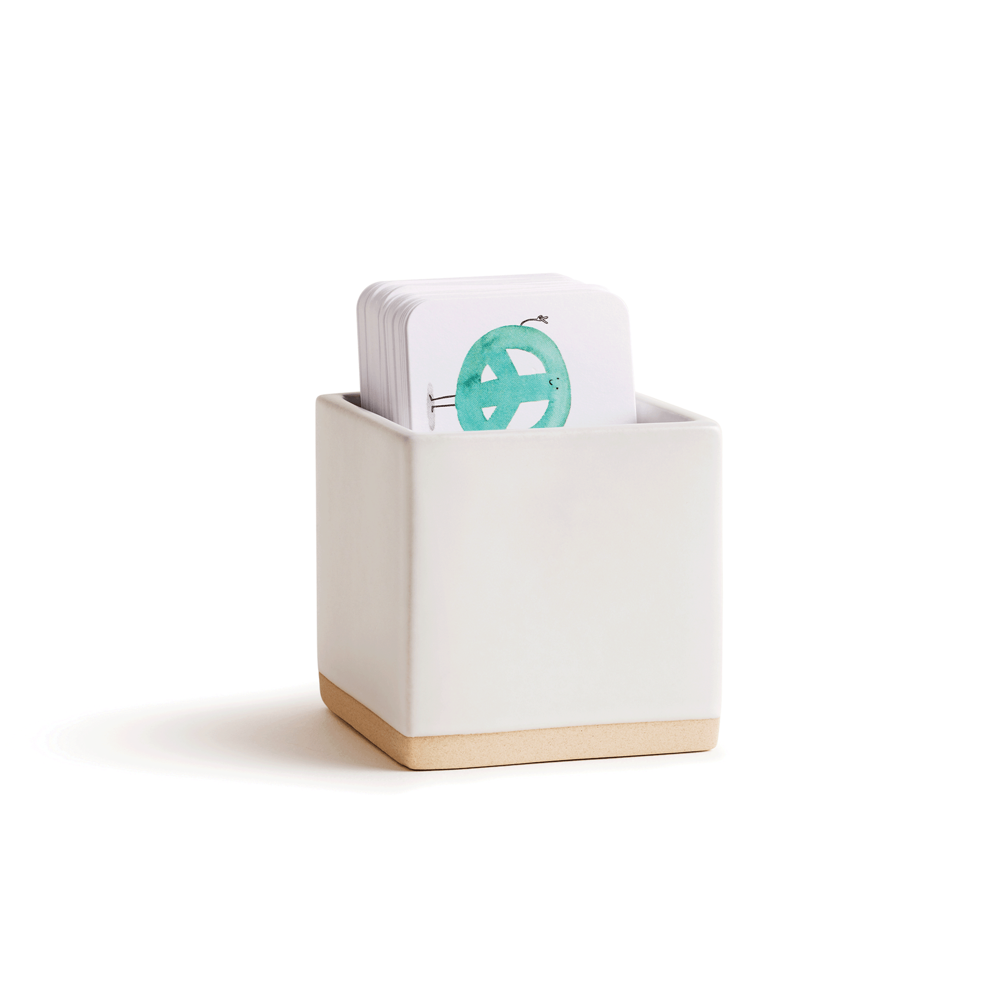 Little Notes® Ceramic Holder White – E. Frances Wholesale